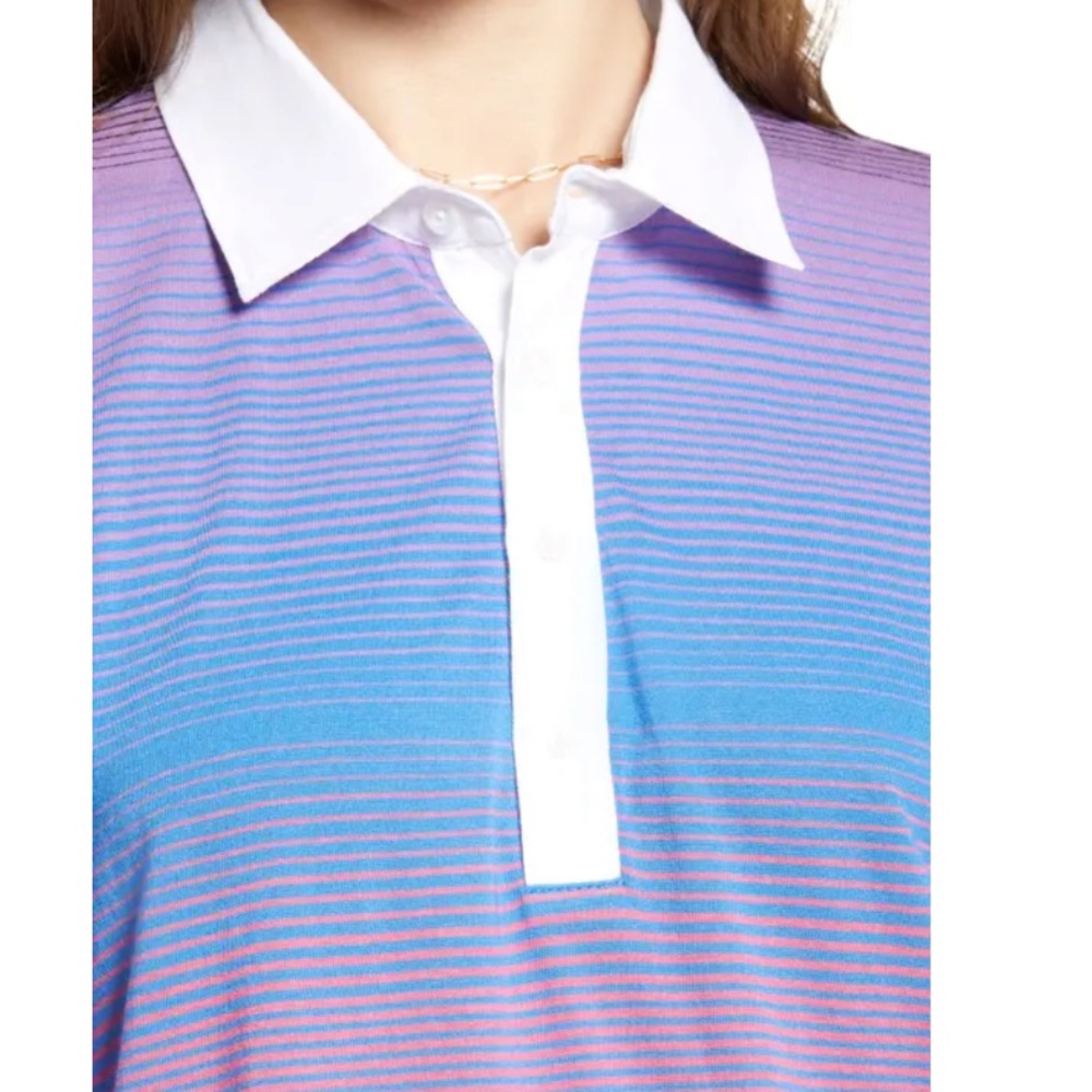 Bp. Be Proud By Bp. Pride Stripe Gender Inclusive Oversize Rugby Shirt - Picture 4 of 13